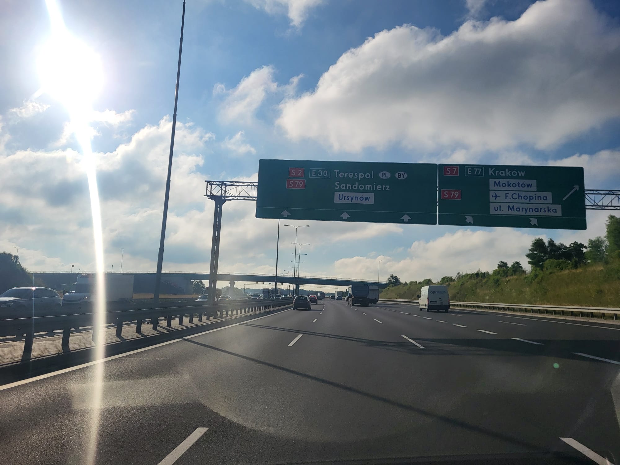 Pomoc Drogowa Węzeł (zjazd) Skierniewice Autostrada A2